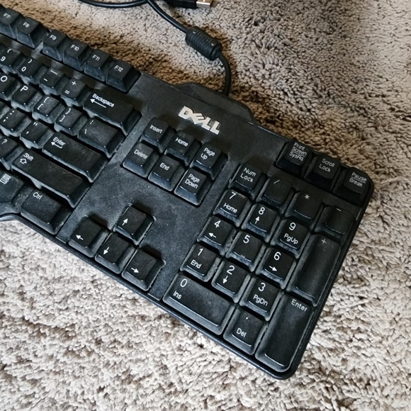 Dell Computer Keyboard Model SK-8115 Black - Picture 6 of 6